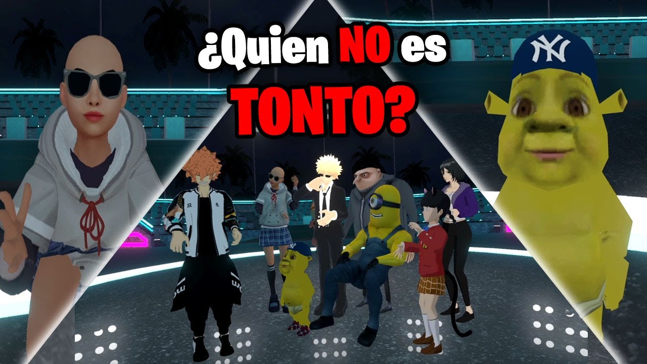 7 TONTOS vs 1 GENIO en REALIDAD VIRTUAL | VrChat