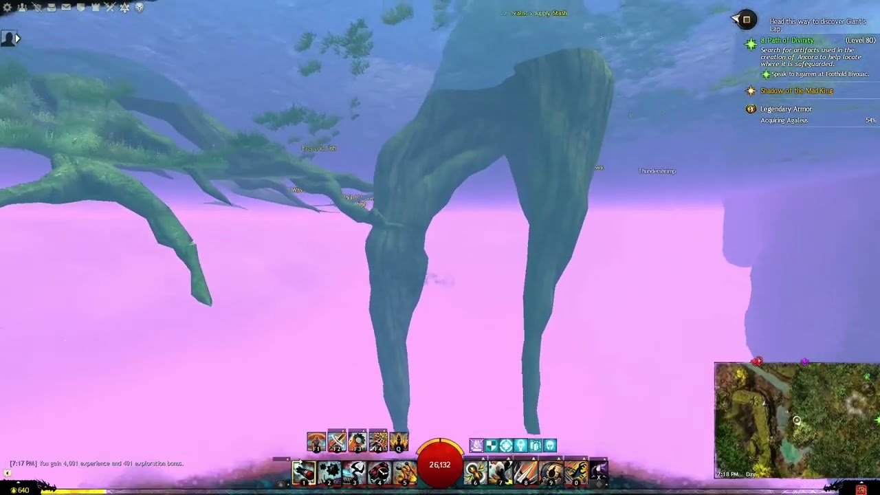 guild wars 2 Starlit Weald map break