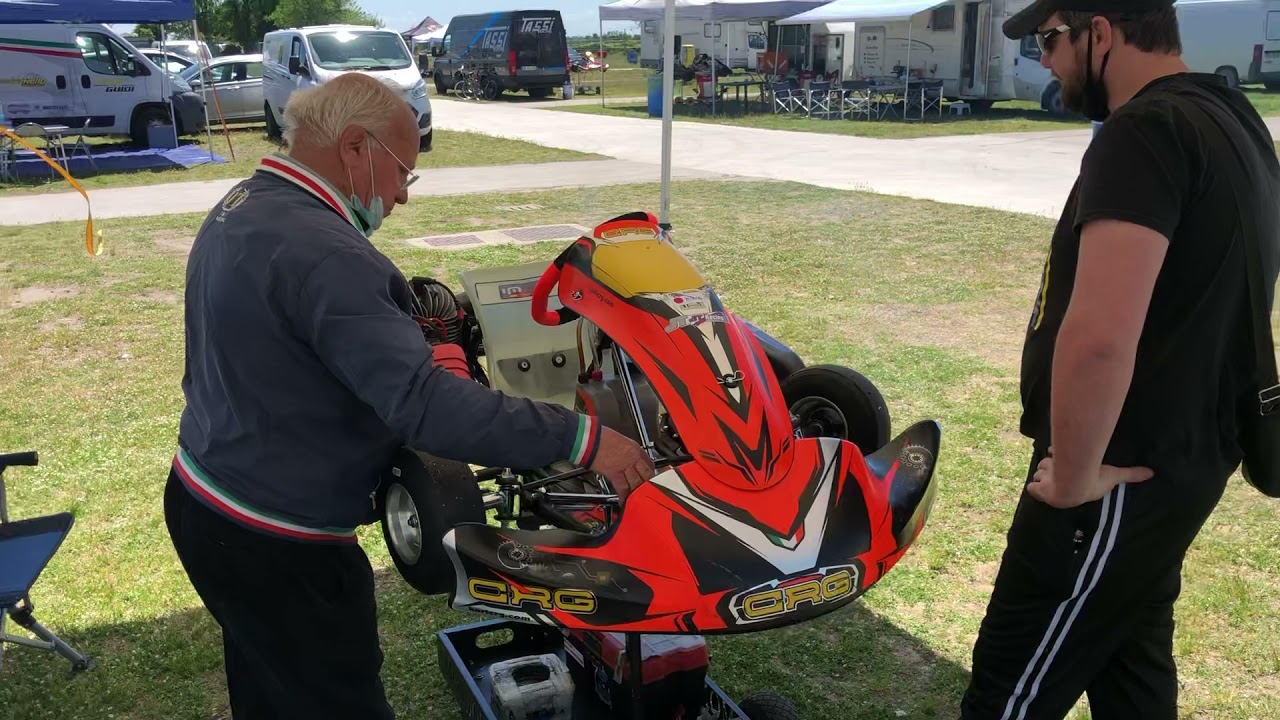 Warm up Engine Tm 60 mini kart pure sound by Luciano Berardinucci