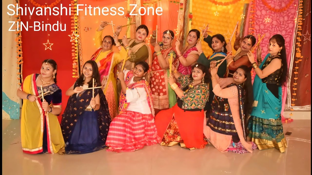 Navratri Special Dandia Dance 2026 | Chogada Tara Song | Easy Steps | Choreography By - ZIN Bindu
