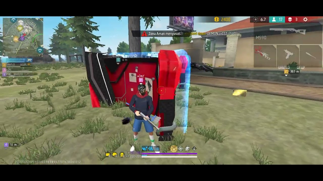 ‼️Gameplay bermuda sampai boyah‼️#freefire #ffmax 