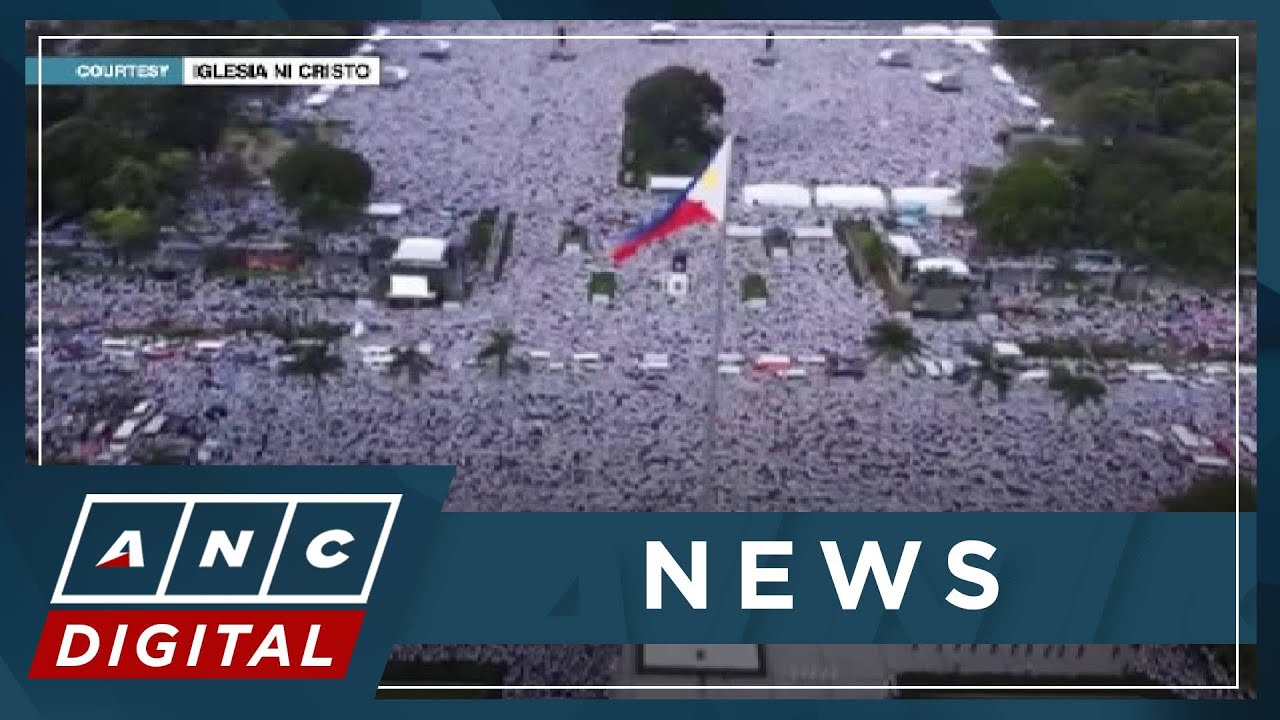 Analyst: INC 'Peace rally' clearly political, pro-Sara Duterte despite non-partisan claims | ANC