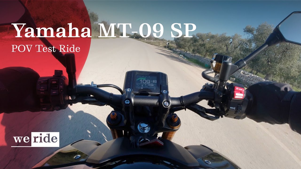 Yamaha MT-09 SP 2023 | POV Test Ride