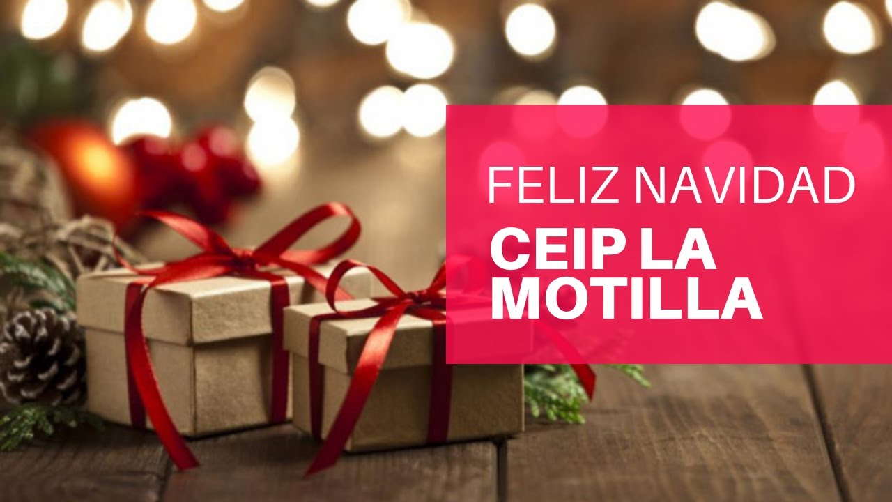 Felicitación de Navidad Colegio La Motilla 2020