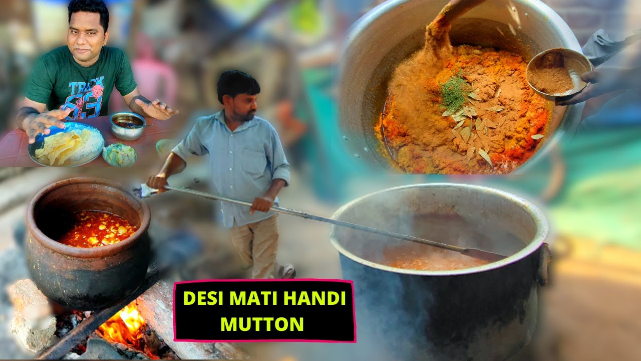 Mutton thali in bhubaneswar |Best mati handi mutton in bhubaneswar👌🏻mati handi mansa |Live kitchen