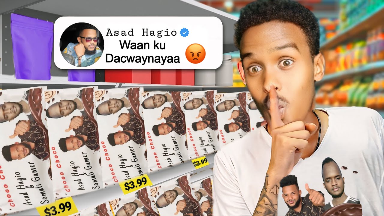 WAXAAN KU QANCIYAY ADUUNKA INAY ASAD HAGIO IYO SOMALI GAMER SOO SAREN BUSKUD ! 