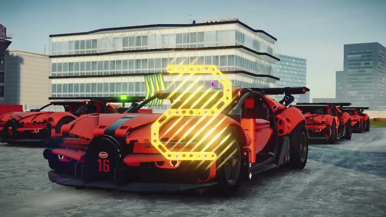 New Lego Technic Bugatti Chiron Pur Sport event Tour 2