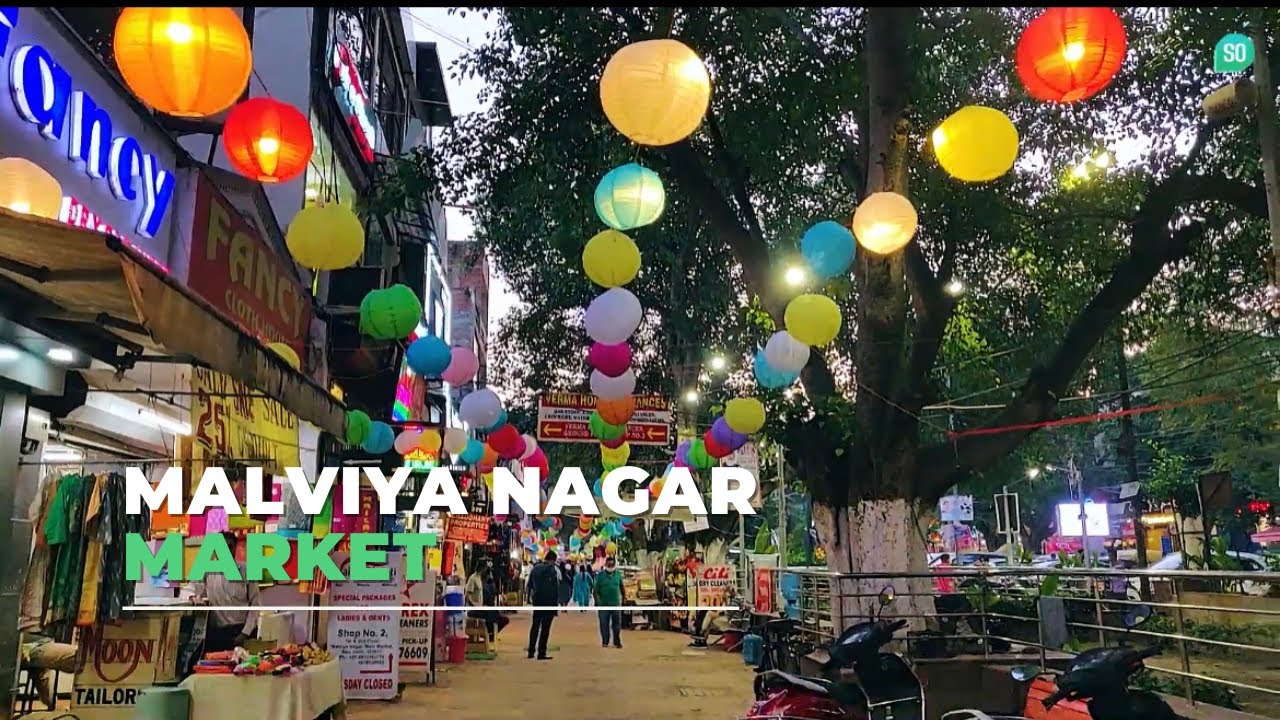 A Glimpse Into The Malviya Nagar Market | So Delhi
