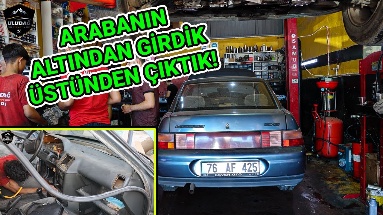 ARABANIN NEREDEYSE HERŞEYİ DEĞİŞTİ! (Lada Vega 1.5 Motor Restorasyon)