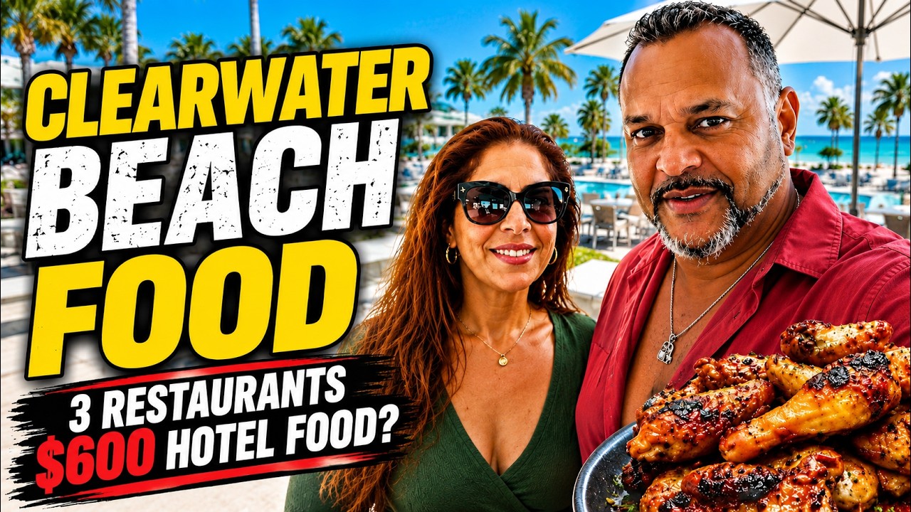 Clearwater Beach Food Tour | From Local Seafood to a $600 Resort Lunch