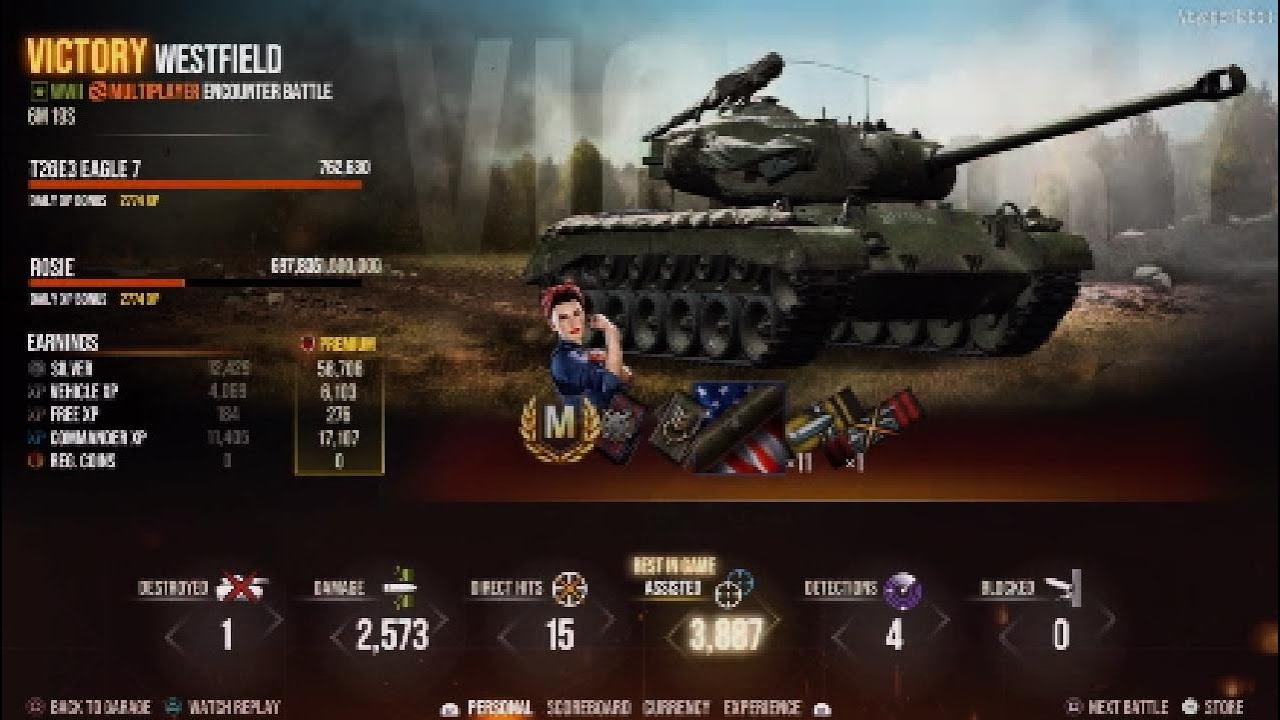 WoT Modern Armor / PS5 / T26E3 Eagle 7 Ace