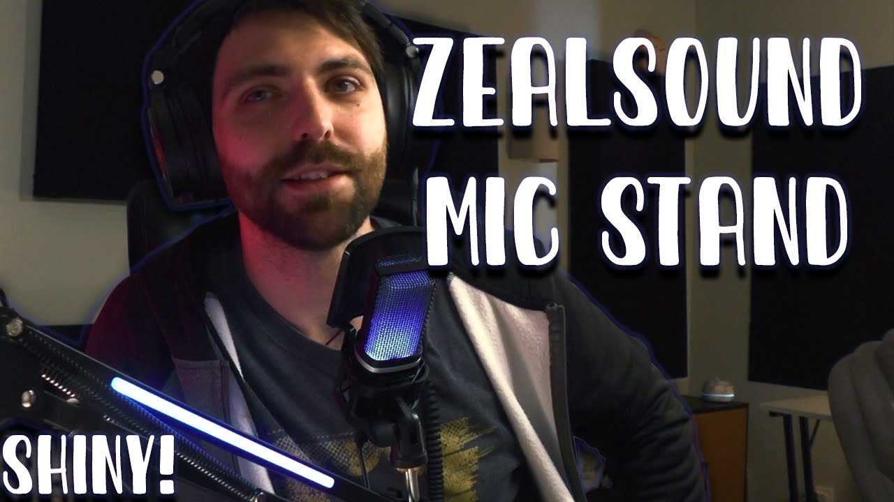 ZealSound RGB Microphone Boom Arm Stand Review | New Heights and Pretty Lights Edition&trade;