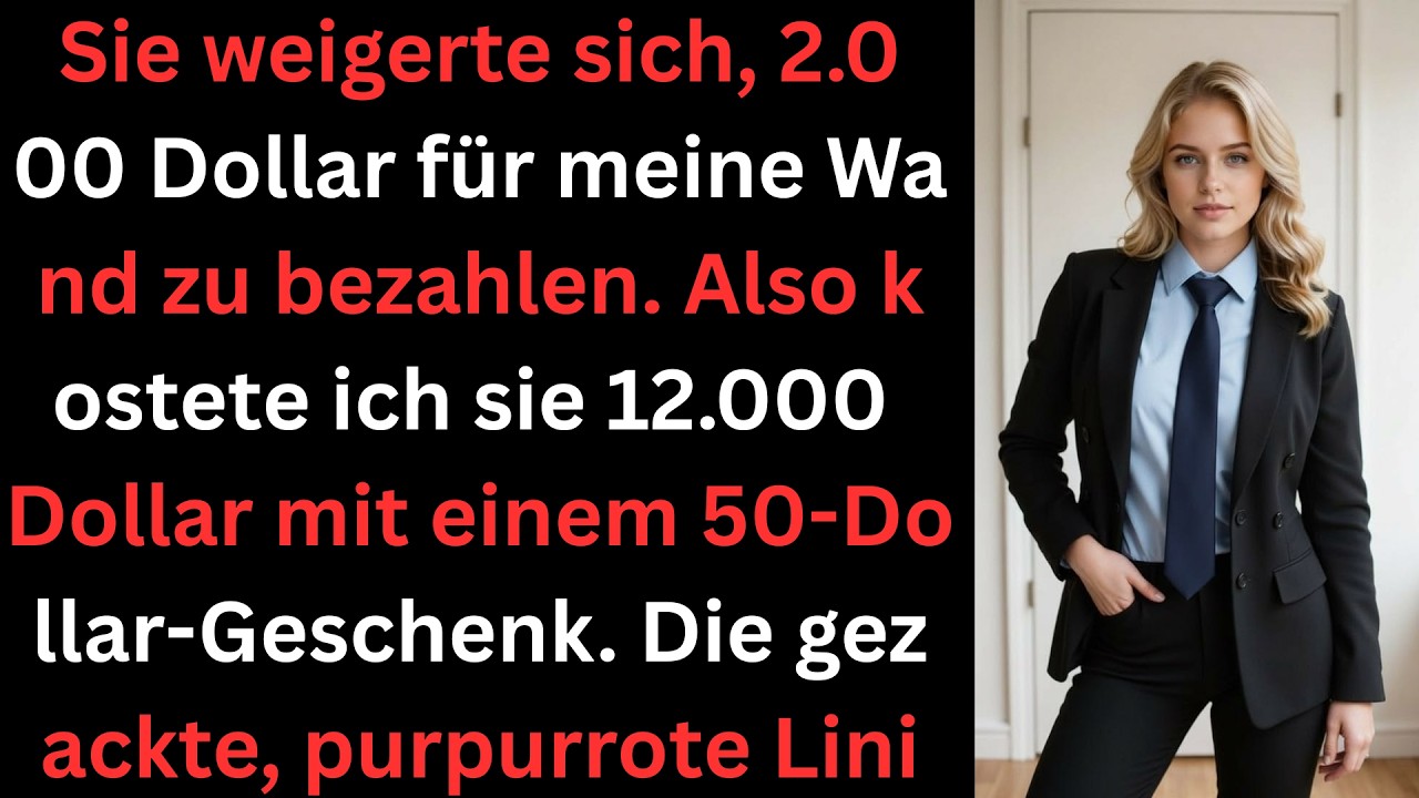 Sie wollte meine 2.000$-Mauer nicht zahlen – mein 50$-Geschenk kostete sie 12.000$