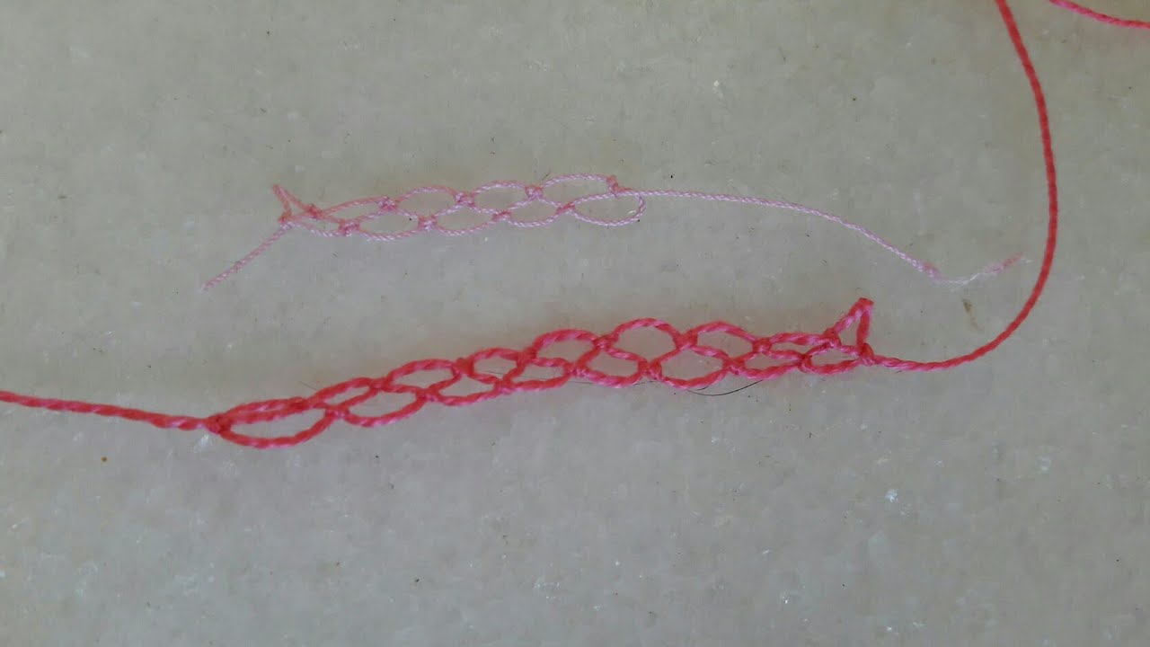 Diy Correntinha de Renda Turca (Renda Singeleza)