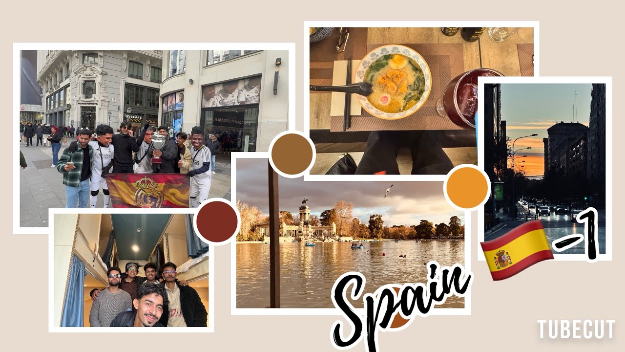 Spain 🇪🇸 Day-1 vlog | Mannu | Travel 🧳 