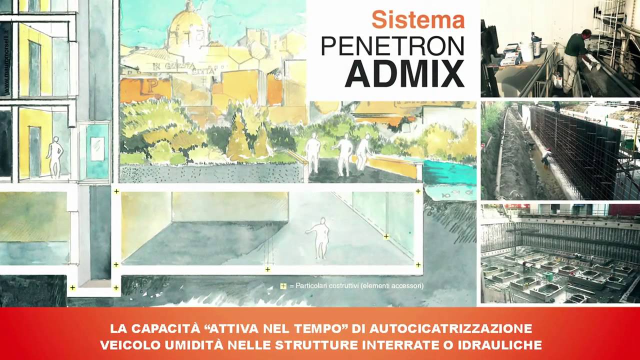 PENETRON Tunnel ZARA EXPO 2015 - Il Calcestruzzo Impermeabile