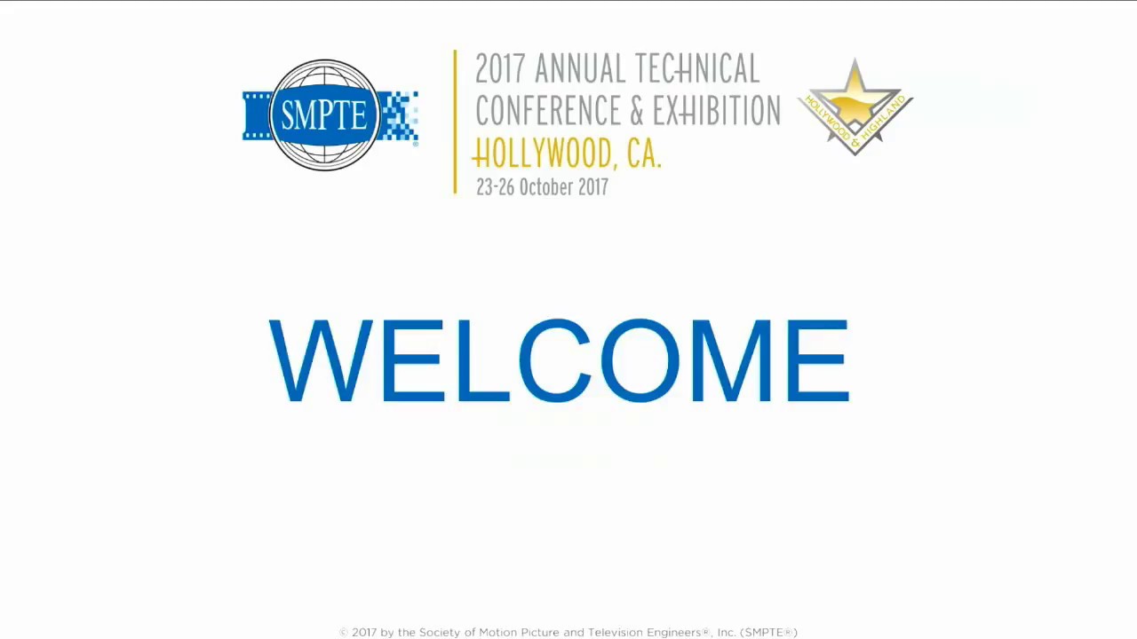 SMPTE 2017 Annual General Membership Meeting