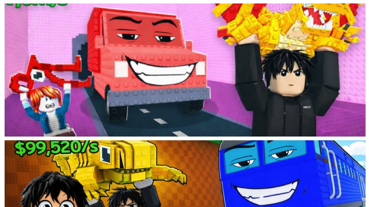 alerta estamos jugando escapa del tráfico por brainrots y caza tren por brainrots