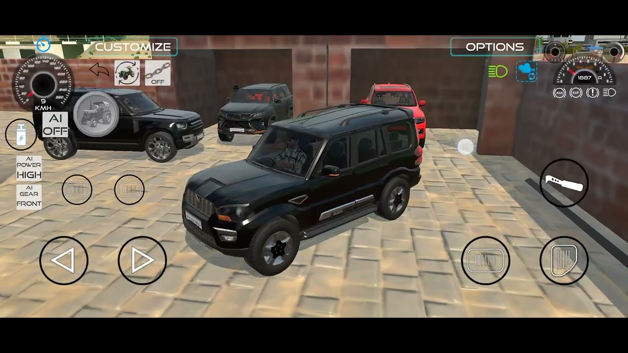 Konsi car bast h lagri 🖤#scorpio #n #defendar #fortuner #nishudaswal #faam #viralvideo #games #sort