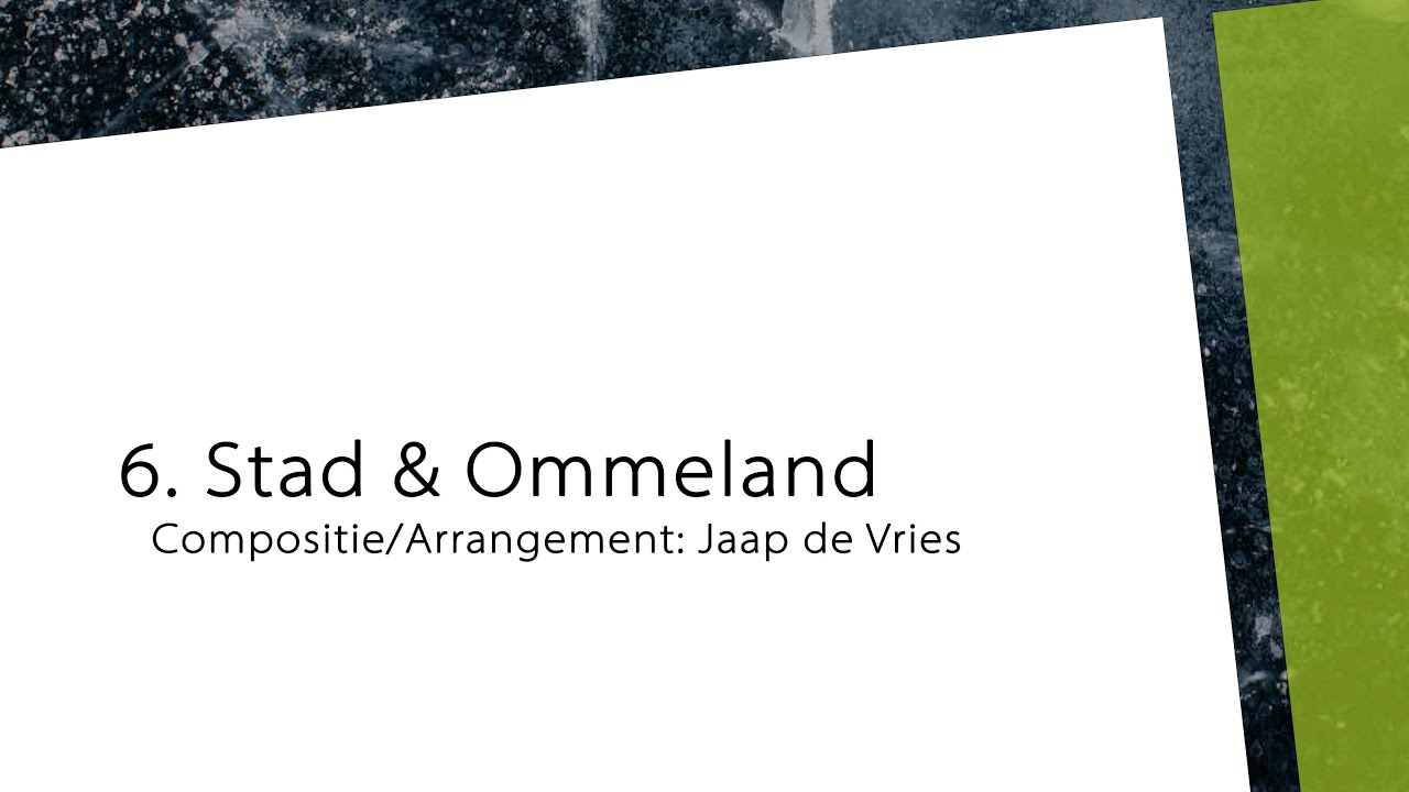Stage 6. Stad & Ommeland.