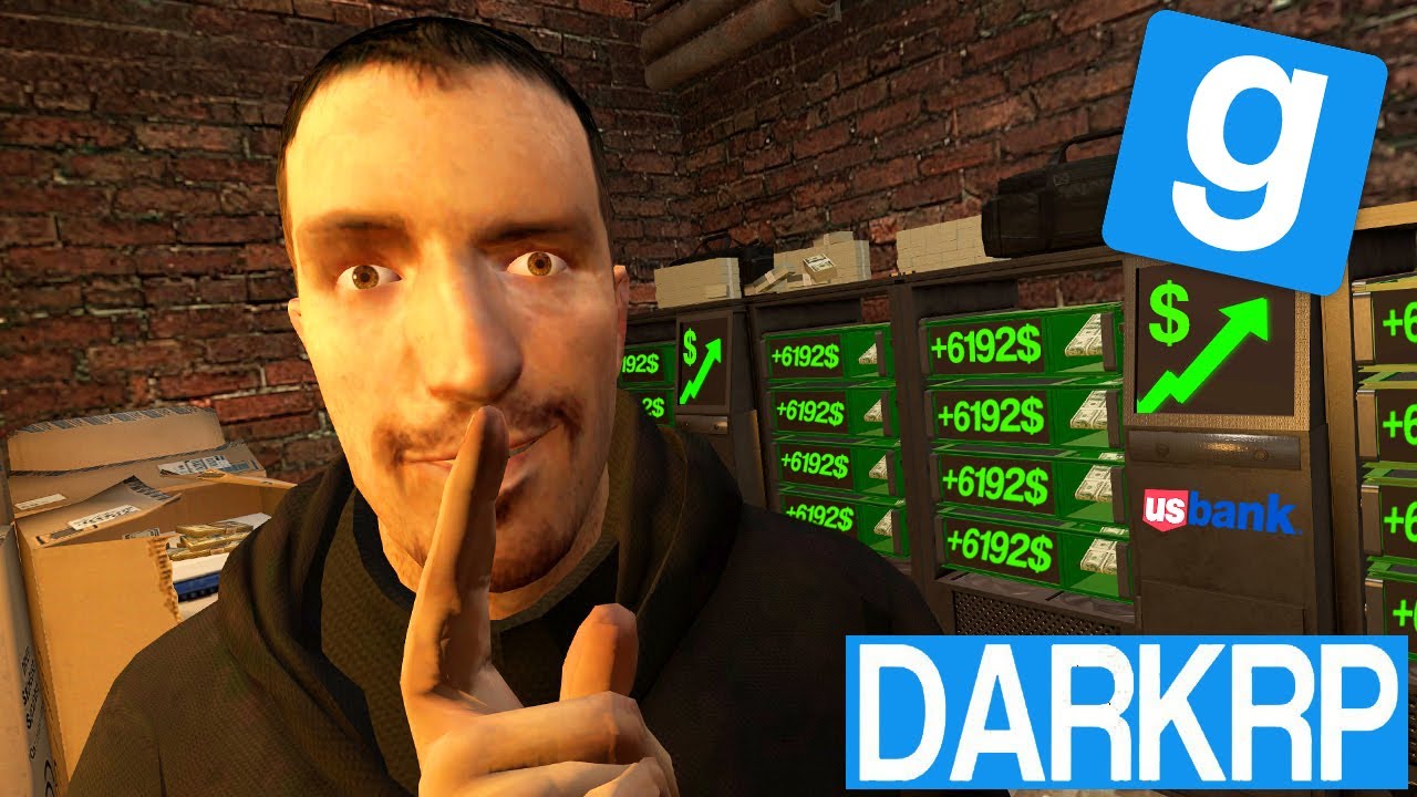 La BANQUE UNDERGROUND !! 💰 - Garry's Mod DarkRP