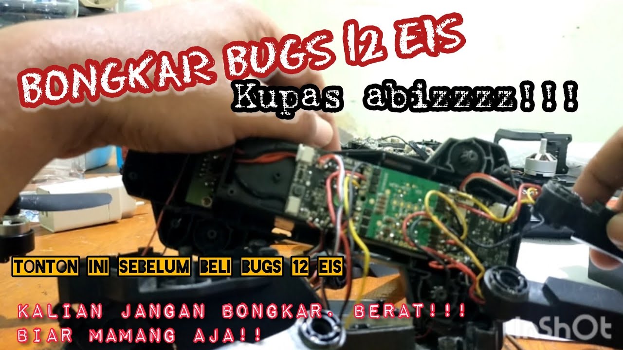 BONGKAR ABIZZZ KUPAS TUNTAZZZZ BUGS 12 EIS - PILOT BUGS 12 EIS WAJIB TONGTONG!!!
