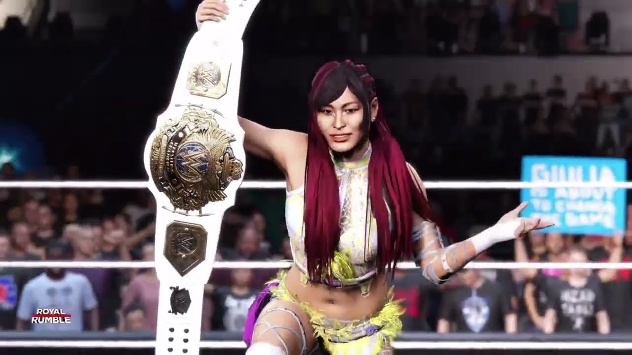Giulia vs Iyo Sky | Undisputed Women's Championship | WWE 2K25 |