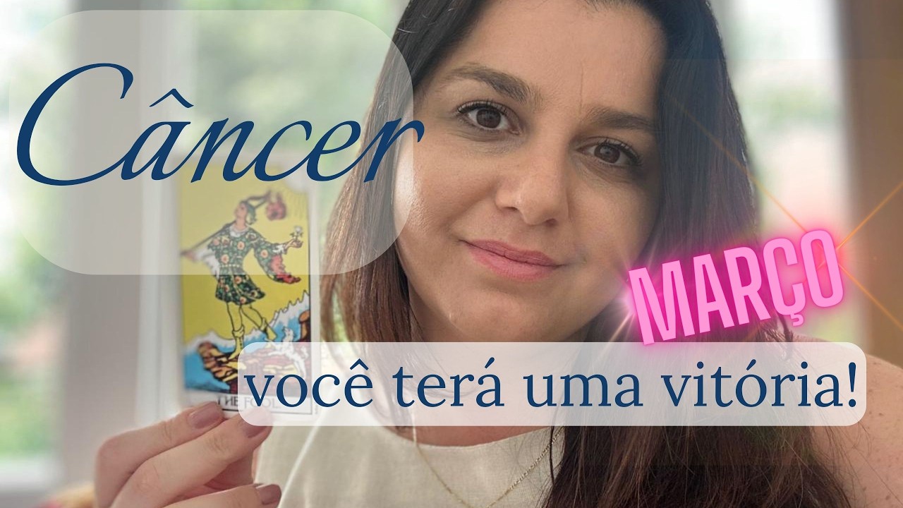 CÂNCER ♋ ALGO IMPORTANTE SERÁ RESOLVIDO, SERÁ A SUA VITÓRIA!