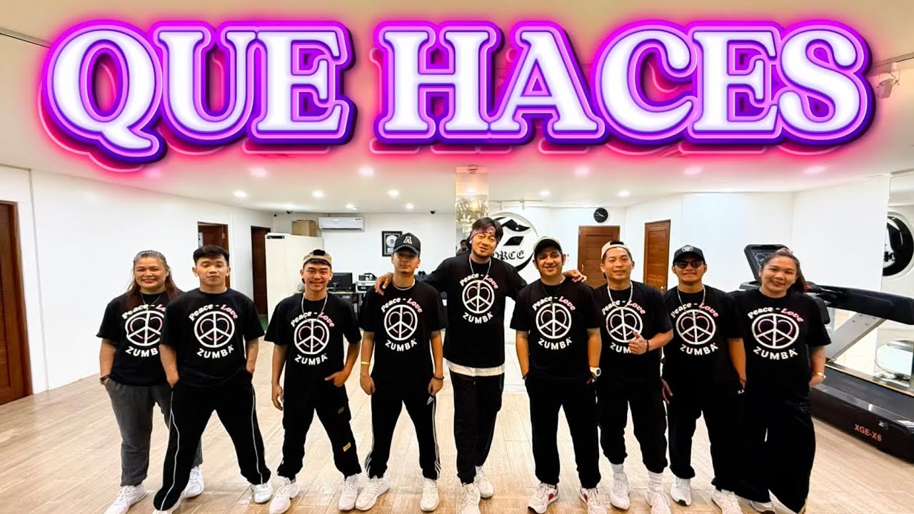 QUE HACES / BECKY G. Ft. MANUEL TURIZO / ZUMBA / CHOREOGRAPH BY EFORCE PH.