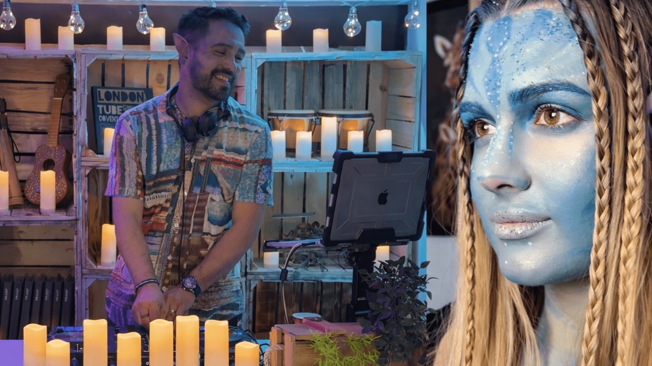 Afro House DJ Set 2026 | Avatar Neytiri Makeup Transformation | NixEL x DanielleS