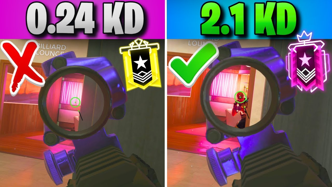 Как *МГНОВЕННО* стать лучше в Rainbow Six Siege