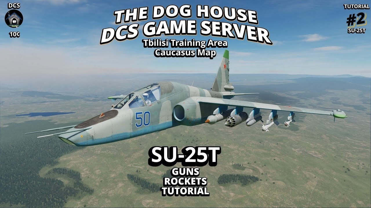 DCS: SU-25T Frogfoot Guns and Rockets Tutorial
