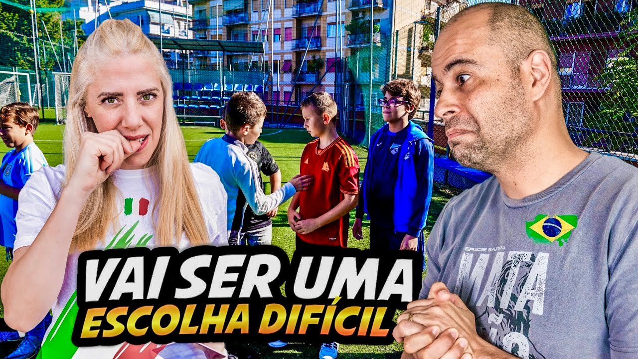 MEU FILHO VAI PARA AS OLIMPIADAS COMO ITALIANO OU BRASILEIRO?