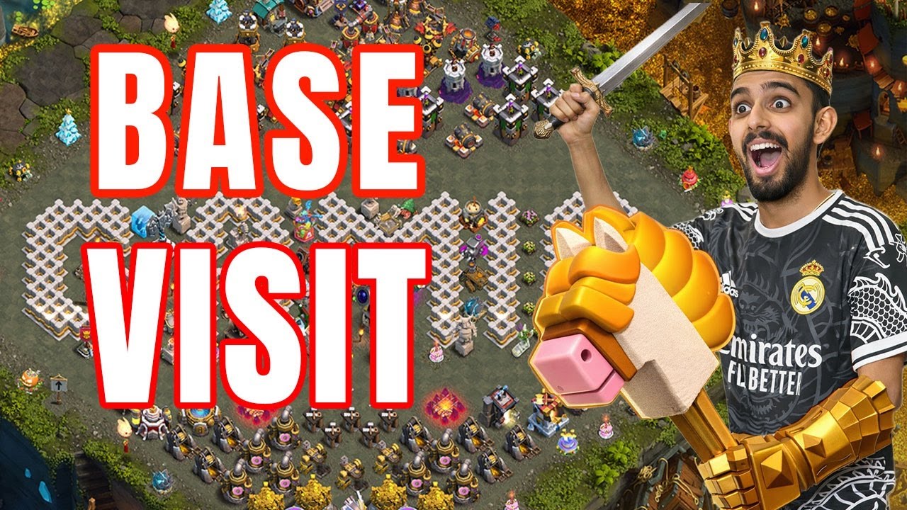CLASH OF CLANS LIVE || BASE VISIT