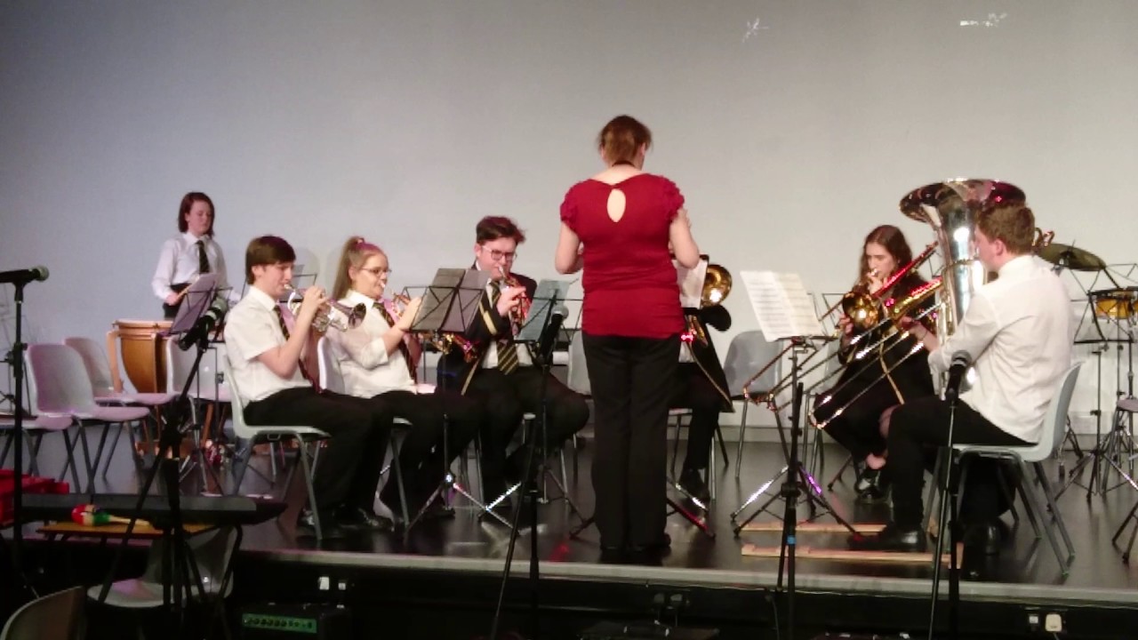 Dunfermline high school wind ensemble 2017 lets twist again