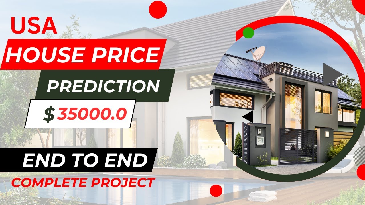 USA House Price Prediction | Machine Learning with Python & Streamlit | Full Project Walkthrough