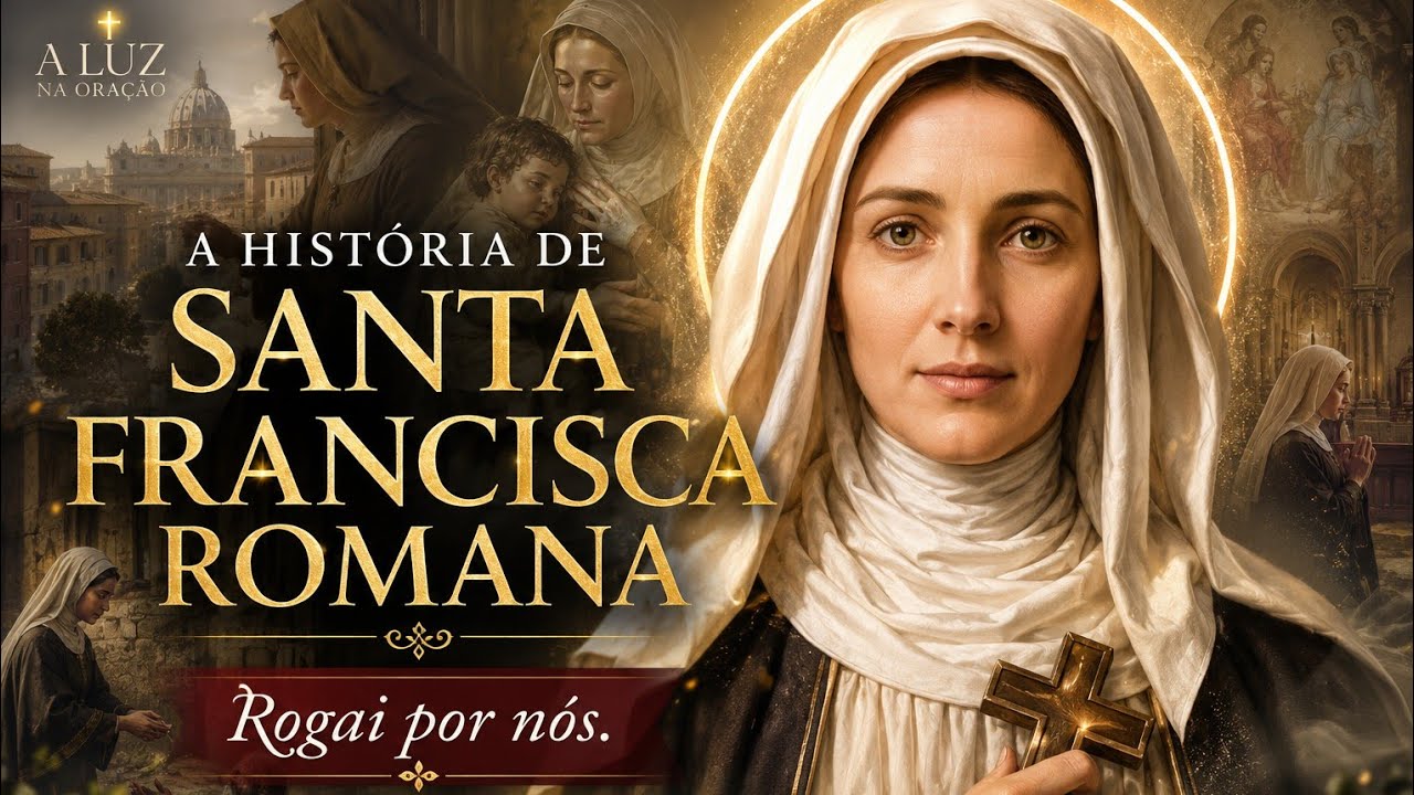 SANTA FRANCISCA ROMANA - O Anjo guiou sua vida