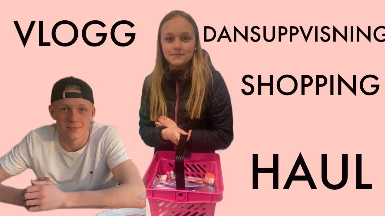 Lördagsvlogg! Dansuppvisning, övernattning och test från tiktok 😃