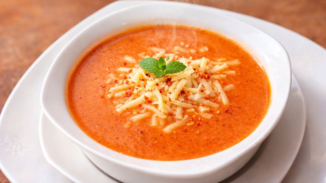 САМЫЙ ВКУСНЫЙ ТОМАТНЫЙ СУП! Этот СУП Готовлю Каждую Неделю! 