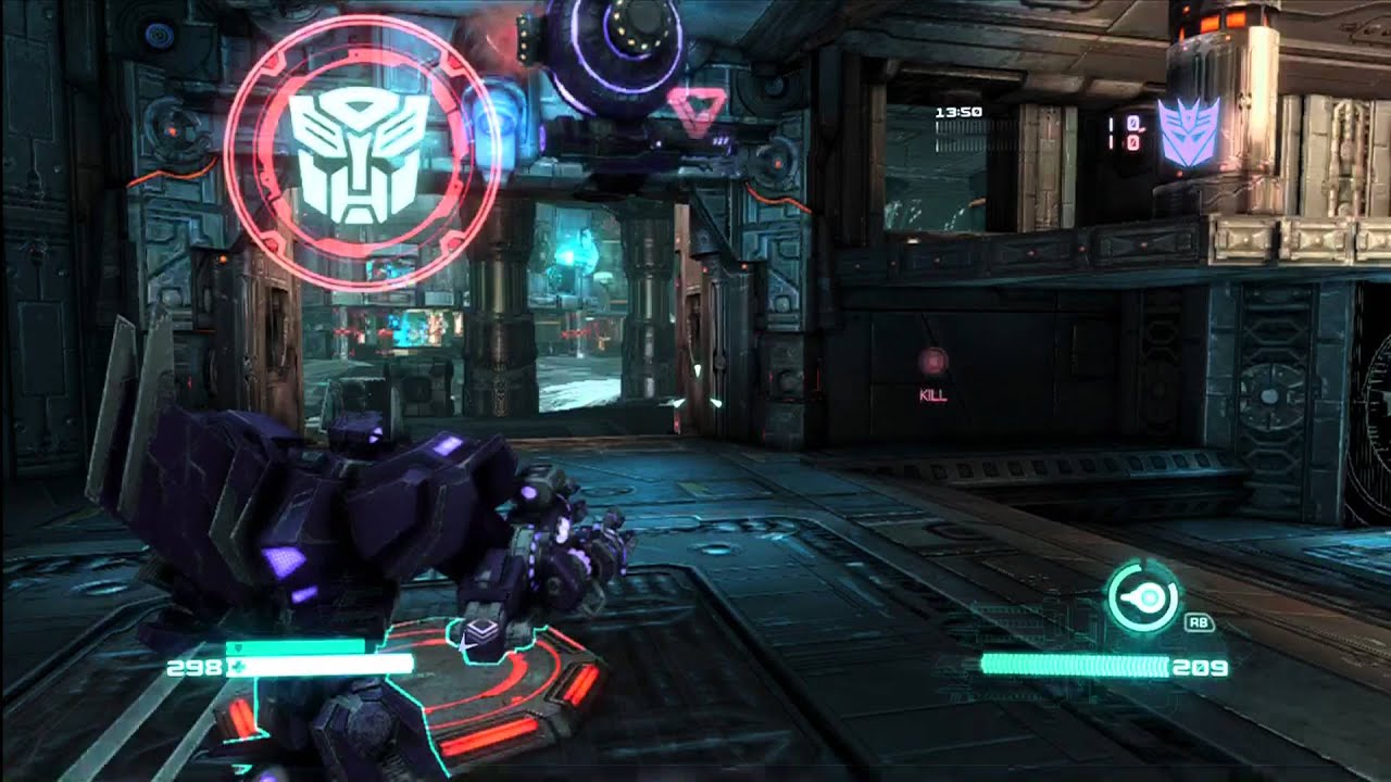 Transformers Fall of Cybertron: Capture the Flag (Shockwave) [1080 HD]