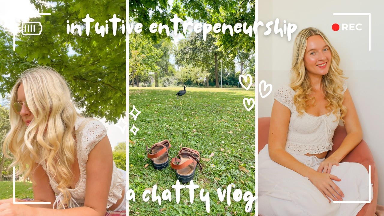 Intuitive Entrepeneurship | A Vlog | Time in nature, following your passion, writing a book