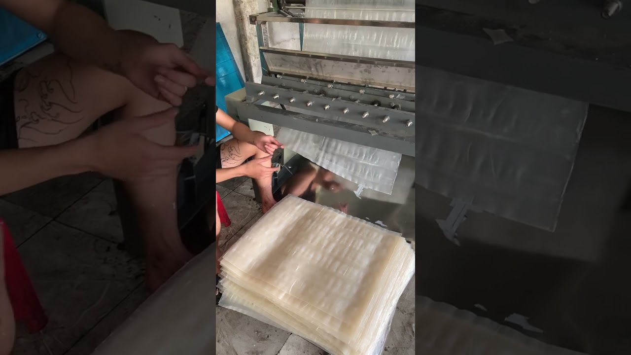 Quy trình sản xuất máy tráng sấy hủ tiếu khô lhệ 0374548056