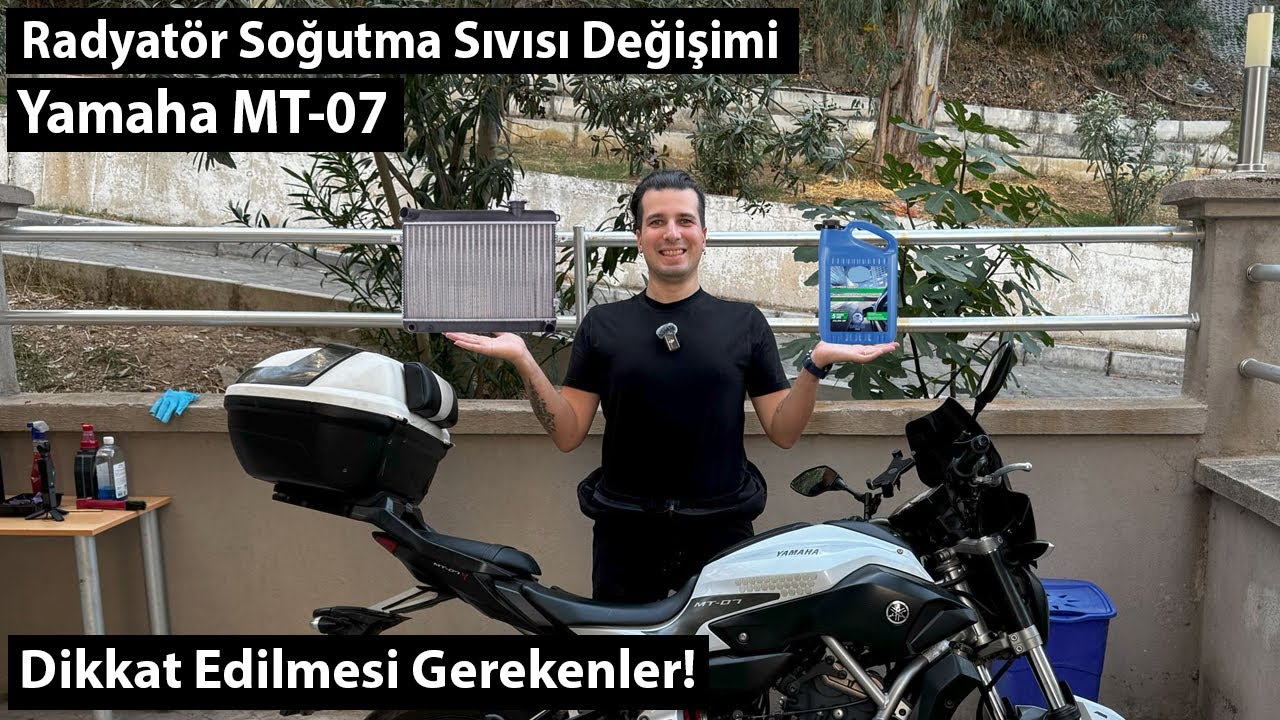 Yamaha MT-07 Radyatör Soğutma Sıvısı Değişimi | Dikkat Edilmesi Gerekenler! | Acemi Mekanik