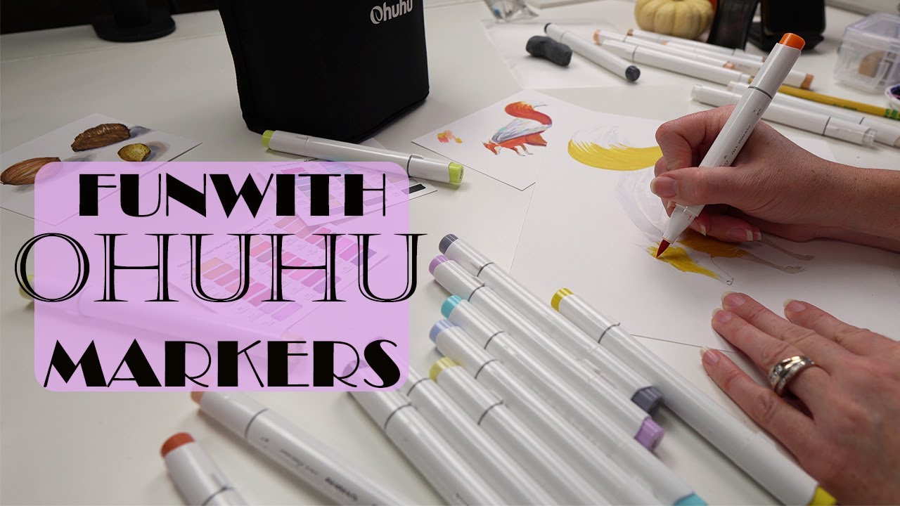 Trying Ohuhu Markers part 2