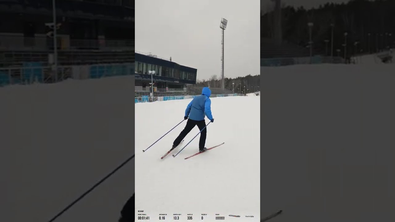 Vochiloop + Strava = Video + Telemetry. Телеметрия в видео из Страва через Вочилуп. Биатлонка