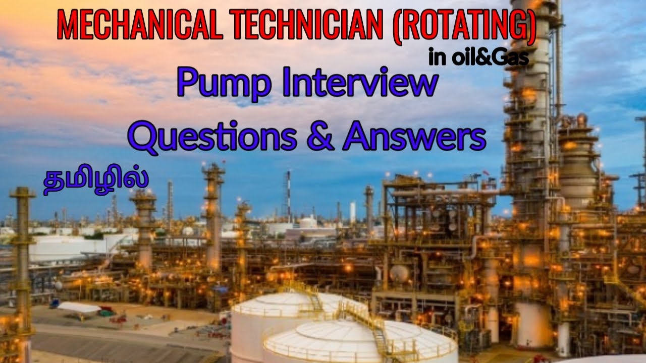 MECHANICAL TECHNICIAN QUESTIONS AND ANSWERS | CENTRIFUGAL PUMP Q/A | PART-1