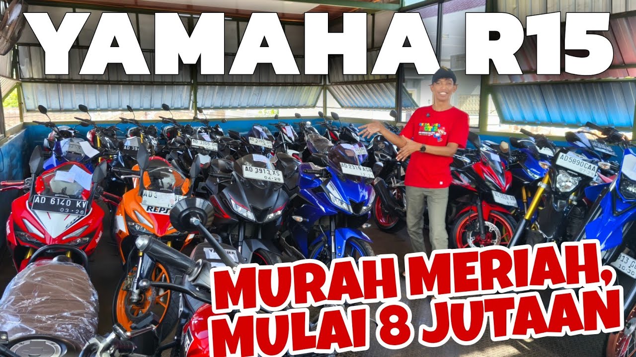 YAMAHA R15 MOTOR SPORT BEKAS MURAH MERIAH!? motor bekas murah - ANEKA JASA MOTOR SOLO 