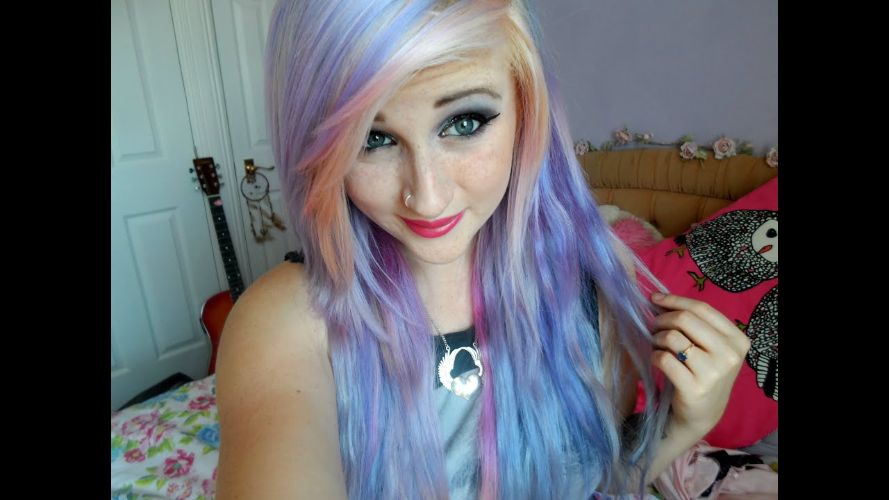 Dying My Hair Purple&CandyFloss