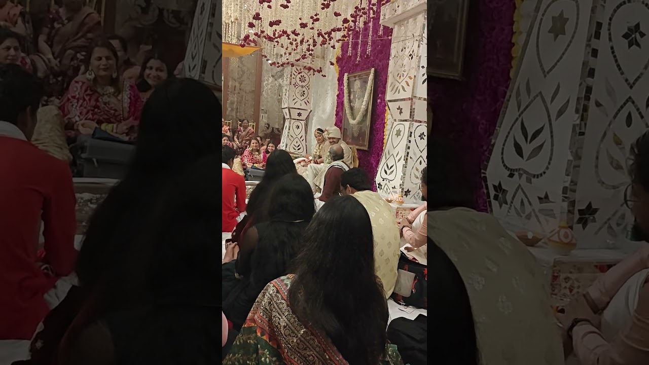 Indian wedding #youtubeshorts #india #ritual #family #function #&hearts;️&hearts;️