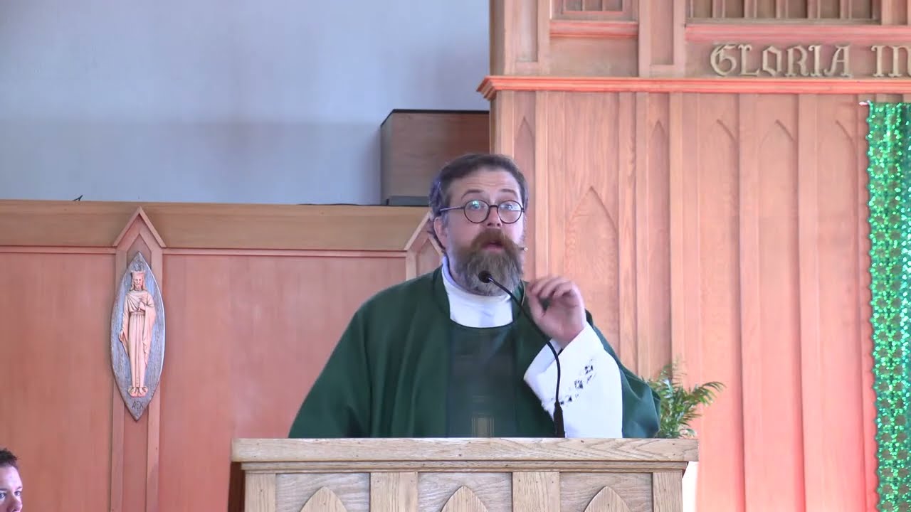 Homily Sunday French Mass, November 19th 2023